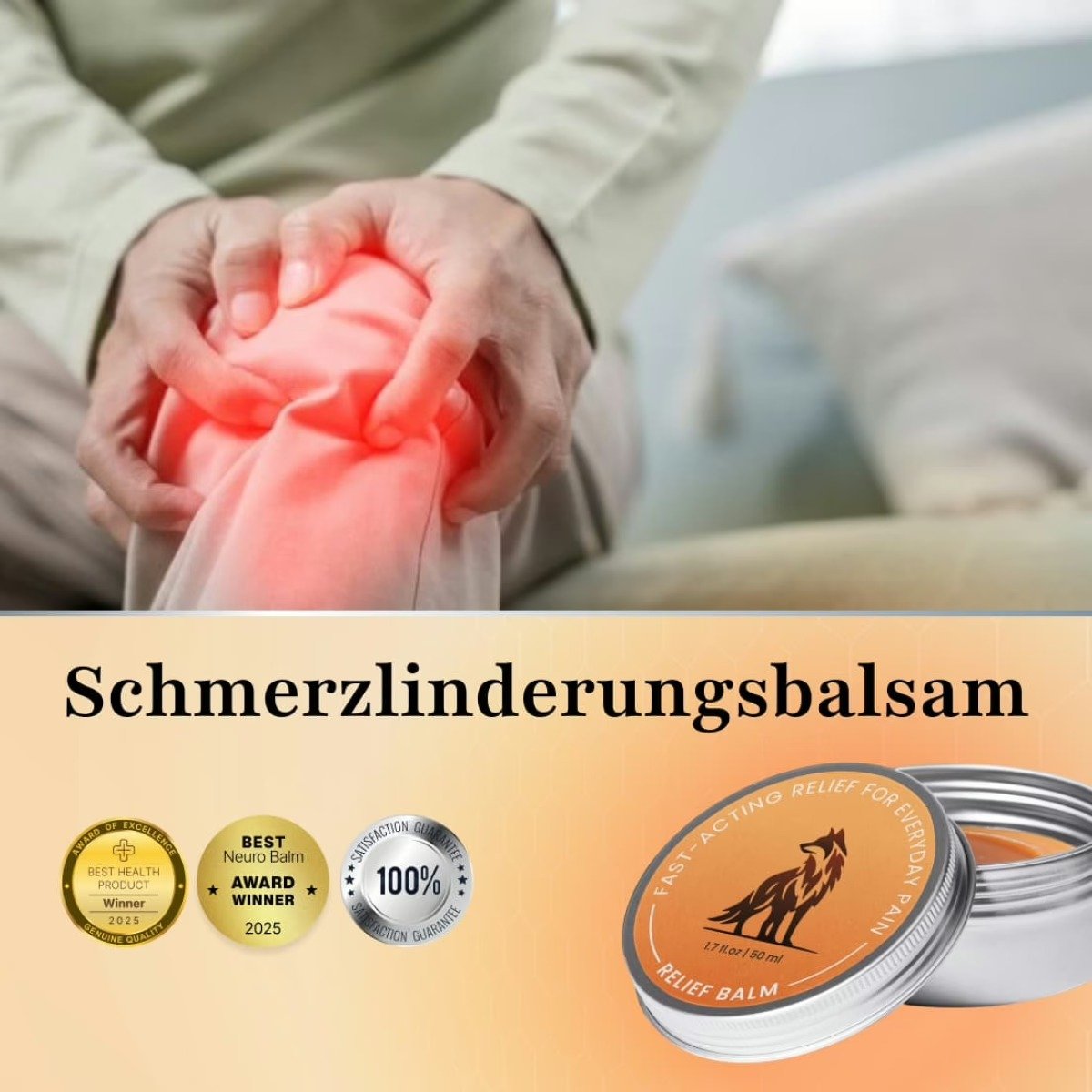 Schmerzlindernder Balsam Hero